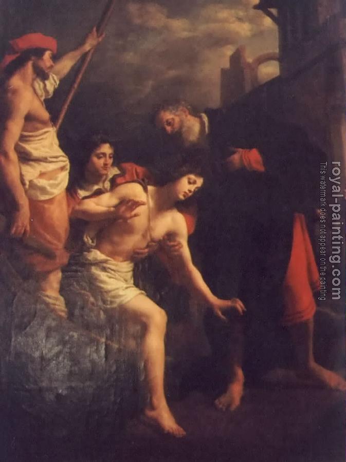 Cristofano Allori : The Hospitality of Saint Julian